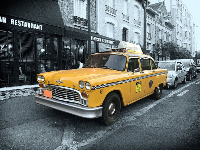Yellow Cab by Rene van Heerdt