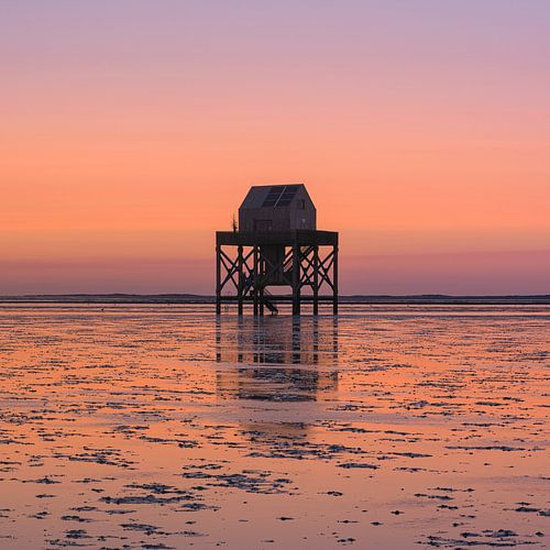 Zonsondergang op de Engelsmanplaat