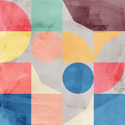 Moderne abstracte geometrische vormen II.