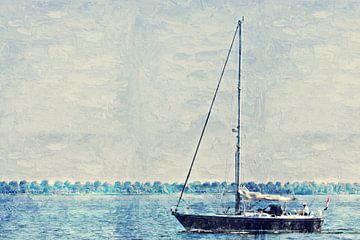 I am sailing by Art by Jeronimo