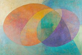 Abstract Overlapping Shapes by Modern Collection