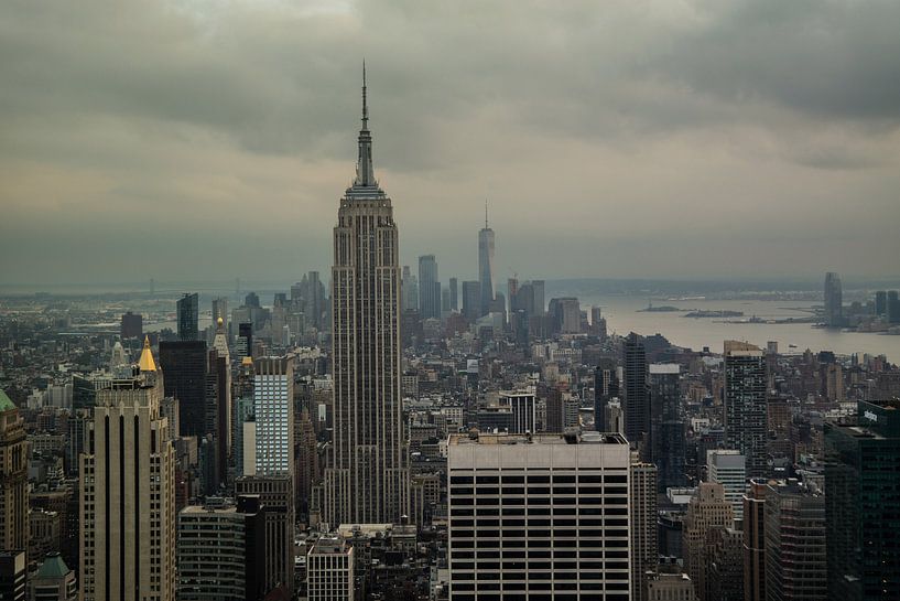 Skyline of New York City by Nynke Altenburg