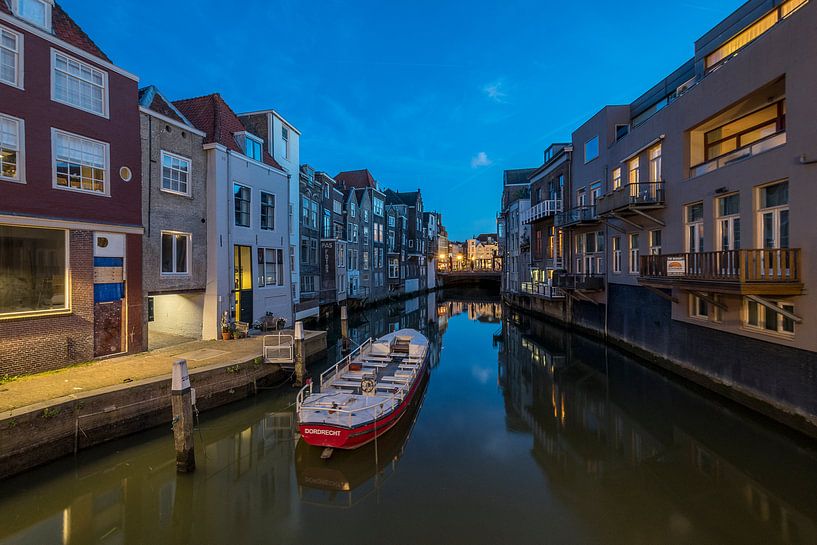 Einsames Boot von Linda de Waard
