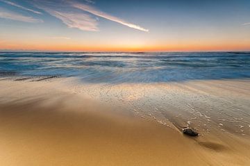 Sunset, Atlantic Ocean by Sebastian Leistenschneider