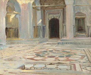 Pavement, Cairo, John Singer Sargent