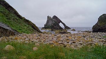 Bow Fiddle Rock Rotsboog in Schotland