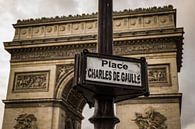 Parijs, Arc de Triomphe, Place Charles de Gaulle van Patrick Verhoef thumbnail
