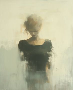 Blurring the Soul: An Abstract Woman by Thea