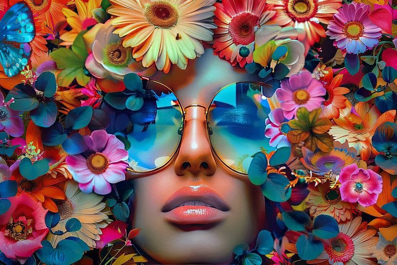 Flowerpower-Fantasie von Egon Zitter