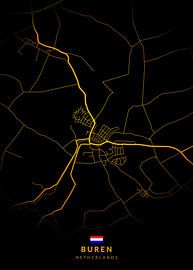 Buren Stadtplan von Kenda Maruyama