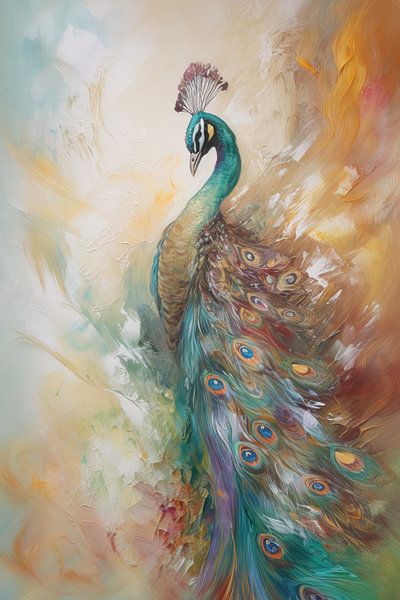 Peacock by Bert Nijholt