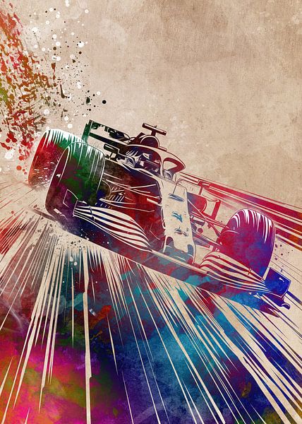 Racing car sport art #racing #sport by JBJart Justyna Jaszke