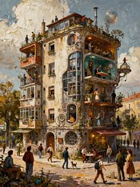 Stadtleben in fünf Etagen von Kristin M