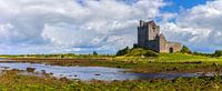 Panorama Schloss Dunguaire, Irland von Henk Meijer Photography Miniaturansicht