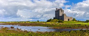 Panorama Château de Dunguaire, Irlande sur Henk Meijer Photography