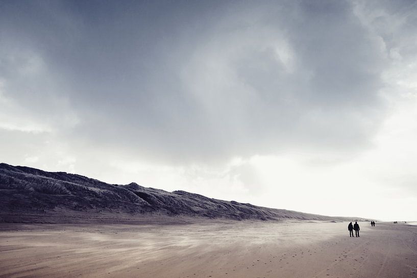 On the beach by Martijn van Huffelen