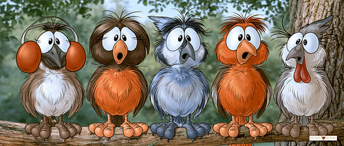 Funny Little Birds