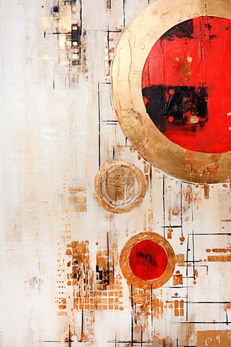 ABSTRAKTE KUNST Kerstdecoraties