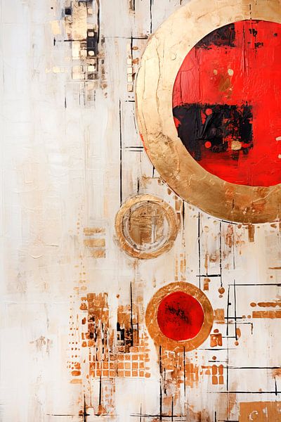 ABSTRAKTE KUNST Weihnachtsschmuck von Melanie Viola