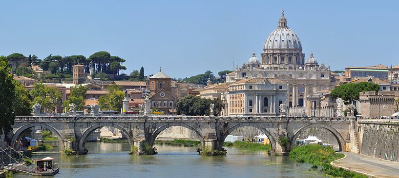 The Emmanuel II - Roma Bridge by Jean Pierre De Neef