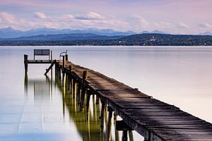 Ambiance du soir sur le lac Ammersee