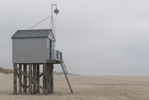 Drenkelingenhuisje Terschelling op nieuwe locatie