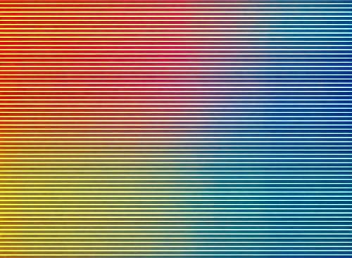 Dégradé de couleurs | Bandes rouges à bleues