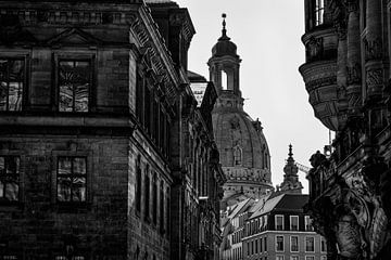 Daken van Dresden (Frauenkirche) van Rob Boon