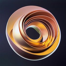 Glaskleuren met patroon