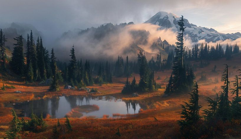 Light magic in the mountains by fernlichtsicht