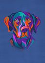 Labrador pop art by Sahruddin Said thumbnail