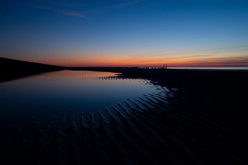 zonsondergang van Joanke Fotografie