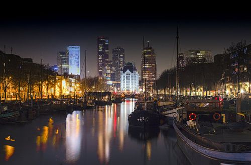 Rotterdam by night - Het witte huis