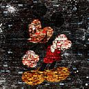 Mickey Graffiti von Rene Ladenius Digital Art Miniaturansicht