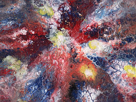 Fluid Art nr. 145 van GreenART by Hubert Fenzl