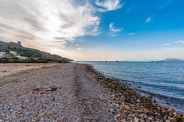 schöner Strand in La Azohia, Region Murcia, Spanien von Joke Van Eeghem