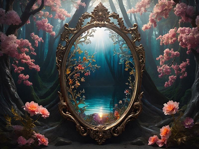 The Portal of Light - Enchanted Forest by Nicolette Vermeulen