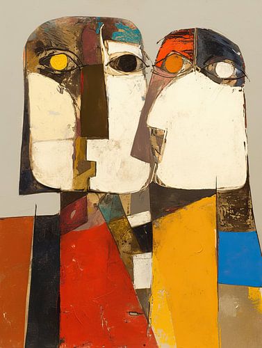 Geometrische Gezichten