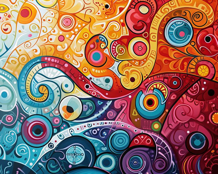 Abstrait coloré par La collection ARTEO