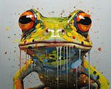 Malerei Frosch von Wunderbare Kunst Miniaturansicht