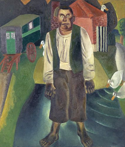 De idioot bij de vijver, Frits Van den Berghe, 1926