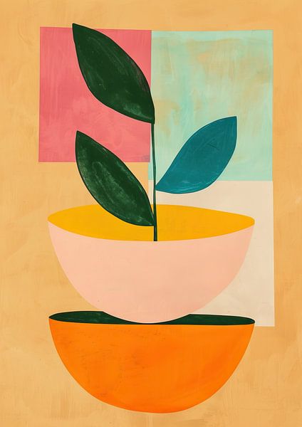 Abstract modern forms by Modern Collection