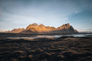 Vestrahorn Islande en hiver