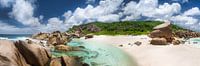 Eenzaam strand op de Seychellen van Voss Fine Art Fotografie thumbnail
