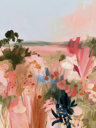 Blush Garden in Bloom