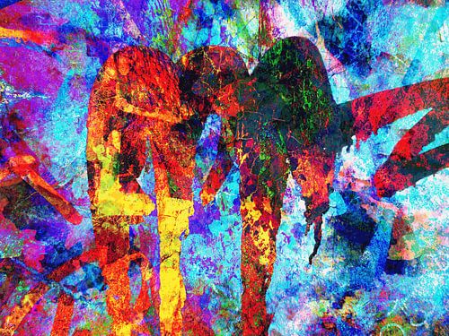 Modern, Abstract Digitaal Kunstwerk – I Do Whatever It Takes