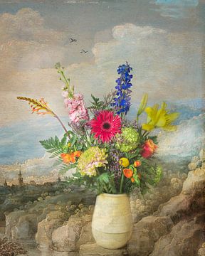 Classic floral scene by Joske Kempink