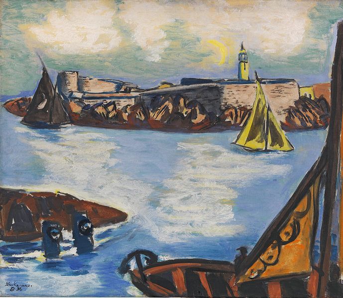 Château d'If, MAX BECKMANN, 1936 von Atelier Liesjes