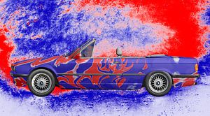 BMW 3er Typ E30 Cabriolet Art Car