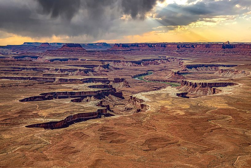 Canyonland, Utah, Vereinigte Staaten. von Gert Hilbink
